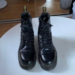 Dr. Marten Jadon Smooth Leather Platform Boots
